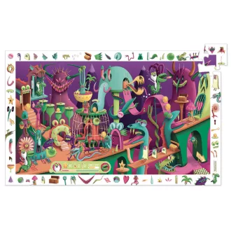   Djeco Megfigyeltető puzzle - Videójátékban, 200 db-os - In a video game
