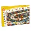 Djeco Megfigyeltető puzzle - Állati autóverseny, 54 db-os - Car rally