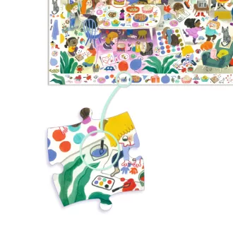   Djeco Megfigyeltető puzzle - Szülinapi parti, 54 db-os - Birthday Party