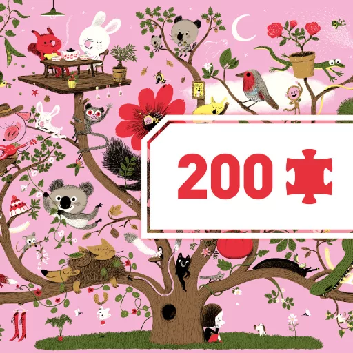 Djeco Művész puzzle - Abrakadabra, 200 db-os - Abracadabra
