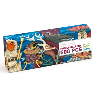   Djeco Művész puzzle - Fantasztikus zenekar, 500 db-os - Fantasy Orchestra