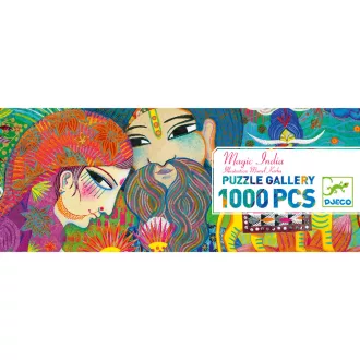   Djeco Művész puzzle - Varázslatos India, 1000 db-os - Magic India
