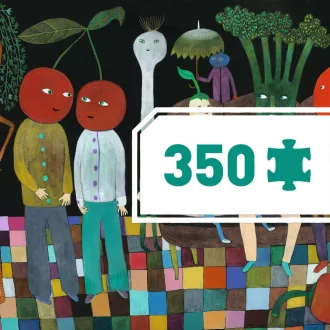   Djeco Művész puzzle - Padlizsán lecsó, 350 db-os - Caponata