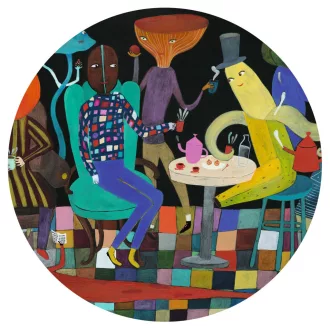   Djeco Művész puzzle - Padlizsán lecsó, 350 db-os - Caponata