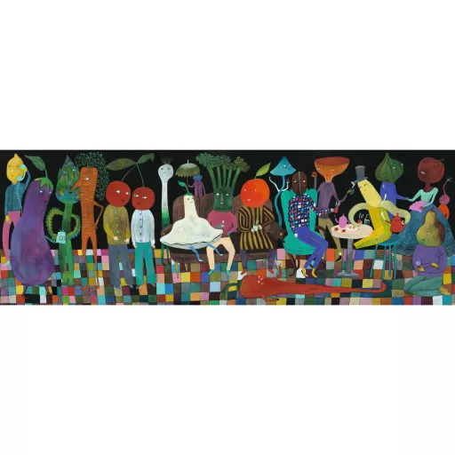 Djeco Művész puzzle - Padlizsán lecsó, 350 db-os - Caponata