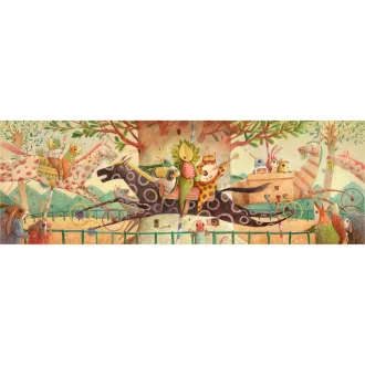   Djeco Művész puzzle - Csodálatos utazás, 100 db-os - Wonderful ride