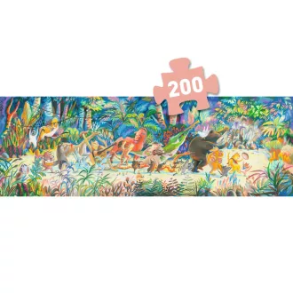   Djeco Művész puzzle - Erdei zenekar, 200 db-os - Woods music Band