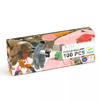   Djeco Művész puzzle - A ligeti mulatság, 100 db-os - The park