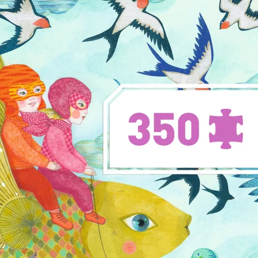 Djeco Művész puzzle - Eső után, 350 db-os - After the rain