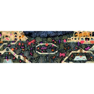   Djeco Művész puzzle - A macskák birodalma, 500 db-os - The kingdom of cats