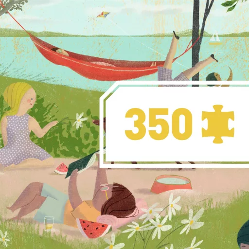 Djeco Művész puzzle - Nyári nap, 350 db-os - A Summer’s Day