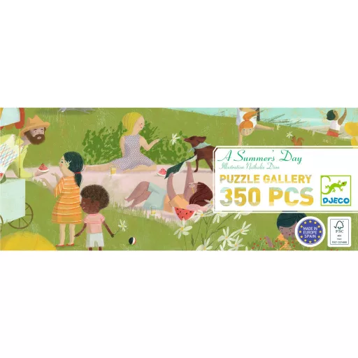 Djeco Művész puzzle - Nyári nap, 350 db-os - A Summer’s Day