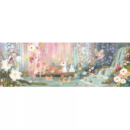 Djeco Művész puzzle - Tündér-tó, 350 db-os - Fairy Lake