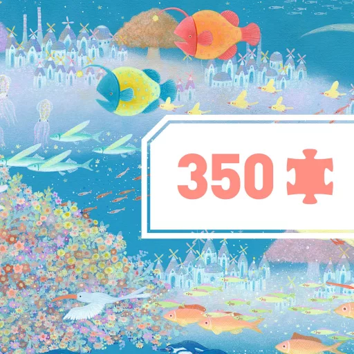 Djeco Művész puzzle - Álomkép, 350 db-os - Dreamy dreams