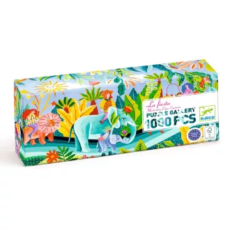 Djeco Művész puzzle - Parádé, 1000 db-os - La fiesta
