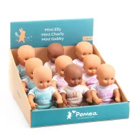 Djeco Játékbaba Mini, 20 cm - Elly, Charly, Gabby