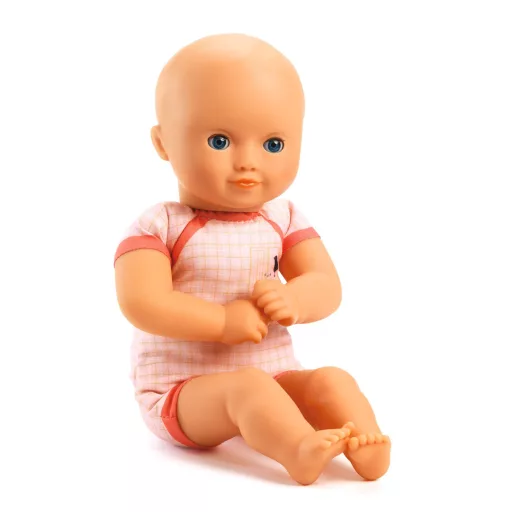 Djeco Játékbaba - Alba, sötétkék szemű, 32 cm - Alba dark blue eyes
