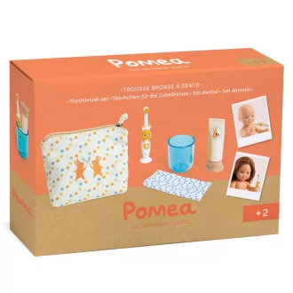   Djeco Játékbaba kiegészítő, tisztálkodás - Fogmosás - Toothbrush set