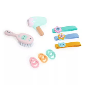  Djeco Játékbaba kiegészítő, szépítkezés - Baba fodrászkészlet - Hairdressing set