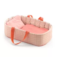   Djeco Mózeskosár - Halvány rózsaszín - Bassinet Pink Lines