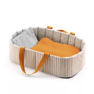 Djeco Mózeskosár - Kékeske - Bassinet Blue Lines