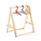 Djeco Ruhafogas 3 vállfával - Clothes Rack and 3 hangers