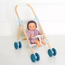 Djeco Játékbaba - Lila Dália, 32 cm - Dalhia Purple