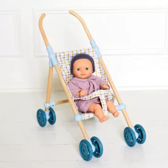 Djeco Játékbaba - Lila Dália, 32 cm - Dalhia Purple