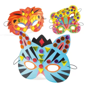 Djeco Készítsd magad! - Állati álarcok - Jungle animals
