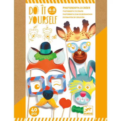 Djeco Készítsd magad! - Állatmaszkos buli - Animal party