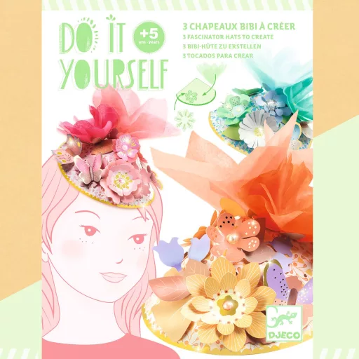 Djeco Csináld magad! - Pompás fejdíszeim - Fascinators