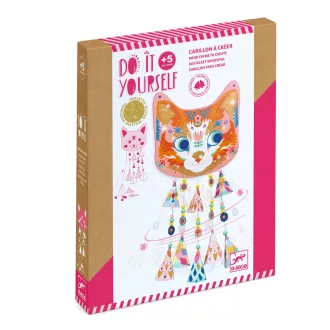 Djeco Készítsd magad! - Kitty szélcsengő - Kitty
