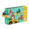 Djeco Párosító puzzle - Autós - Racing cars