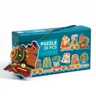   Djeco Sorozatkirakó puzzle - 10-ig számolok, 20 db-os - I count