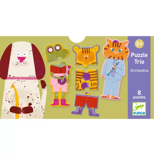 Djeco Trió puzzle - Zenekar - Orchestra