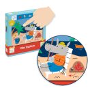 Djeco Fejlesztő játék, megfigyelés - Keress és pörgess, Kaland - Eduludo Obs Explore