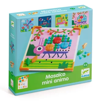 Djeco Pötyi mozaik - Kisállatok - Mosaico Mini Animo