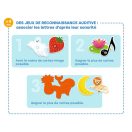 Djeco Fejlesztő játék - Csak Francia nyelvre - Grand coffret Lettres