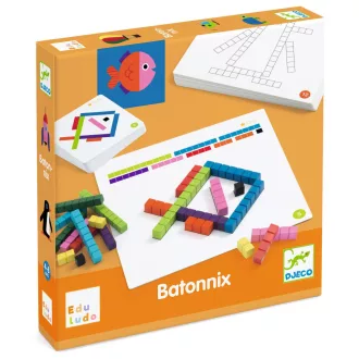   Djeco Fejlesztő játék - Mérőrúd-hálózat - Eduludo Batonnix
