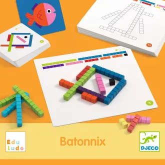   Djeco Fejlesztő játék - Mérőrúd-hálózat - Eduludo Batonnix