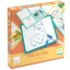 Djeco Rajzolás lépésről lépésre - Mintázat - Eduludo Step by Step Lama and Co