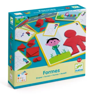   Djeco Fejlesztő játék - Alakzatok és formák - Eduludo Shapes