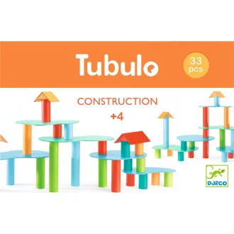 Djeco Építőjáték - Csőváz-ház - Tubulo
