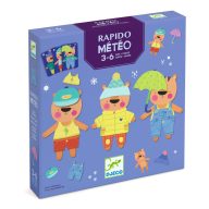 Djeco Társasjáték - Öltözz Teó!  - Rapido Meteo