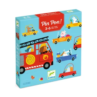 Djeco Társasjáték - Tűzoltás - PinPon