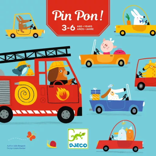 Djeco Társasjáték - Tűzoltás - PinPon