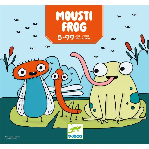 Djeco Társasjáték - Szúnyogvadász - Moustifrog