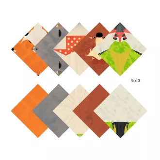 Djeco Origami - Erdei séta - Forest walk