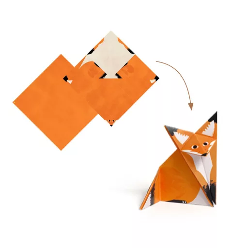 Djeco Origami - Erdei séta - Forest walk