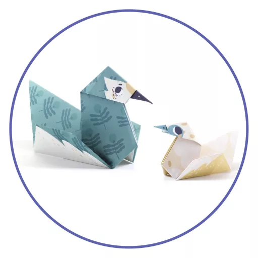Djeco Origami - Állati család - Family